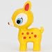 cute yellow Bambi deer miniature figure kawaii_s-1