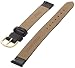 Timex Smooth Black Genuine Leather 11mm Long Ladies Watch Band