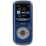 RCA Opal 4 GB Video MP3 player with 1.8-inch Display, FM Radio, and Voice Recording (Blue)