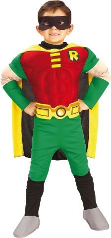 Rubies 3 882309 l - Kost&uuml;m Dlx MuscleChest Robin Gr&ouml;&szlig;e L Preisvergleich