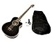 Elektro Akustik Bass Gitarre mit 4 Band EQ Tuner mit Bass-Tasche und Kabel