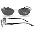 GEOFFREY BEENE Sunglasses with Metal Frames & Smoke Lenses. Model: 2173