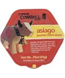 GoPicnic Copper Cowbell Asiago Gourmet Cheese Spread, Portion Cups, .75 oz, 10 Count