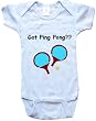 GOT PING PONG - BigBoyMusic Baby Designs - White, Blue or Pink Onesie / Baby T-shirt