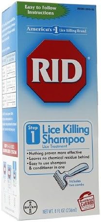 RID Step 1 Lice Killing Shampoo 8 fl oz (236 ml)