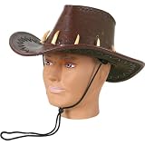 Adult Men's Brown Crocodile Dundee Costume Hat