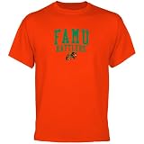 NCAA FAMU Rattlers Team Arch T-Shirt - Orange