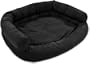 Hundesofa XXL 115 x 100cm Hundebett Hundekorb Schwarz