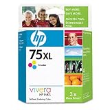 CB338WN (HP75XL) Inkjet Cartridge, Tri-Color