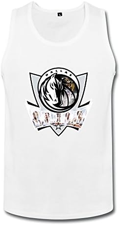 NBA Dallas Mavericks 2015 Men's Tank Tops Medium White