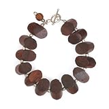 Wood and Metal Beads Bracelet "Good Wood Bracelet" -Fair ... thumbnail