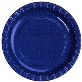 PLATES PAPER 8.75" DK BLU, CS 12/50CT, 05-0381 DUNI SUPPLY CORP NAPKINS AND PAPER PL