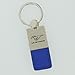 Ford Mustang Blue Leather Key Ring