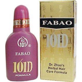 Fabao 101D - Doctor Zhao's Chinese Traditional Herbal Hair Care Formula (100 ml) - Bottle