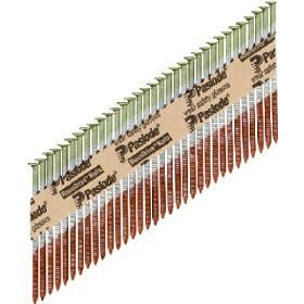 Paslode 650382 Round Head 2 3/8-Inch by .113-Inch by 30 Degree Paper Collated Hot Dipped Galvanized Framing Nail (2,000 per Box)