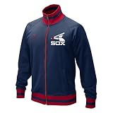 Men`s Chicago White Sox Cooperstown Logo Track Jacket