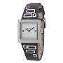 Fossil JR9519 Ladies Stainless Steel Brown Leather Strap Silver Dial