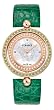 Versace Women's 79Q861D497 S220 Eon Reversible Tzavorite and Diamond Bezel Green Leather Watch by Versace