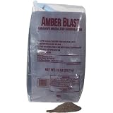 AmberBlast Abrasive Blasting Grit - 50 Lbs., 30/60 Grit, Model# AB#4