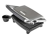 Kontaktgrill 1600W Sandwich-Maker Tischgrill Elektrogrill Paninigrill Grill NEU