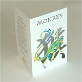  : Asian Zodiac Greeting, Birthday, Gift Card Year of the Monkey Born 1920 1932 1944 1956 1968 1980 1992 2004 2016