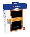 Verbatim 53018 Store 'n' Go Portables 1TB externe Festplatte (6,4 cm (2,5 Zoll), 5400rpm, 8MB Cache, USB 3.0/2.0/1.1) schwarz