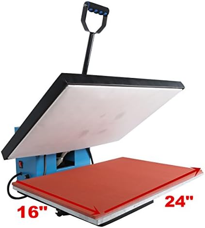 New Degiened Digital Heat Press Machine Transfer Sublimation for T-shirt 16-inch By 24-inch 3500w