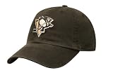 NHL Pittsburgh Penguins Franchise Fitted Hat, Black, Small