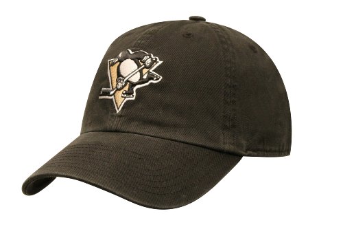 NHL Pittsburgh Penguins Franchise Fitted Hat, Black, Large