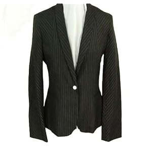 Buy Calvin Klein Pinstriped Jacket by var goTwisterProductImageStrings = new Object();goTwisterProductImageStrings['prodImageNotAvailTextNoColor'] = 