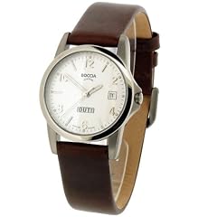 Boccia Damen-Armbanduhr Leder 3080-02