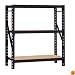 Edsal ERZ601866PB3 Muscle Rack Heavy Duty Steel Bulk Storage Rack with 3 Shelf, 1200 lbs Shelf Capacity, 60