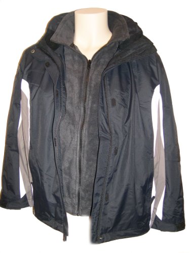 Womens Columbia Plus Size 3in1 Arctic Freeze Ski Parka Coat Coral/grey (1X, Black/Grey)