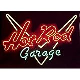 Hot Rod Garage Neon Sign