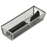 Honey-Can-Do KCH-02159 Steel Mesh Drawer Organizer, Silver
