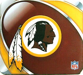WASHINGTON REDSKINS Team Logo 9 x 8 Computer MOUSEPAD