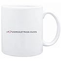 Mug White " I LOVE Zoroastrian GUYS " Religions
