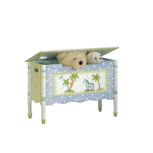 Safari Toy Chest – Crackle Finish