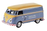 Dickie-Schuco 452591900 - VW T1 Kundendienst 1:87, Kastenwagen, Vitrine mit Touchbox, blau