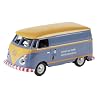 Dickie-Schuco 452591900 - VW T1 Kundendienst 1:87, Kastenwagen, Vitrine mit Touchbox, blau