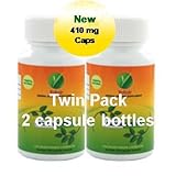 Twin Pack - 2 Bottles of Moringa / Malungayy (120 Veg Capsules of 410 mg each in one bottle) 100 % Natural with Rich Source of Vitamins, Minerals, Anti Oxidants, Fiber, Calcium and Potassium..(helps Maintain Blood Glucose Level, Good for Sexual Health, Breast Feeding Mom's