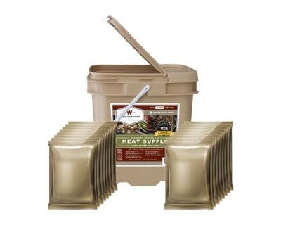Wise Company 60 Serving Gourmet Seasoned Freeze Dried Meat 7-pounds from Wise Company