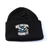Urban Boundaries - New Orleans Hornets Knit Hat - Black