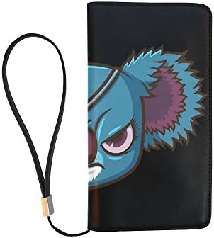 Treety Marsupial Koala Black DIY Men's Clutch Purse