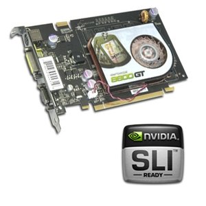 XFX PVT84JYAJG GeForce 8600GT 512MB GDDR2 540Mhz PCI Express x16 SLI Ready Video Card ( Dual DVI / S-video )