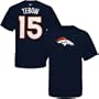 Tim Tebow Denver Broncos Navy NFL Player T-Shirt