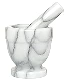 HIC Mortar and Pestle, Solid Marble