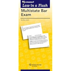 MBE Flash Cards (Law in a Flash)