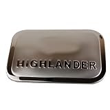 EricTM TOYOTA Highlander Stainless Steel Fuel Cap Tank Cover