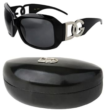 Click here to buy DG Eyewear Sunglasses Black Frame 37163 and 1 Black Hard Case For Sunglasses and Free... by DG Eyewear.